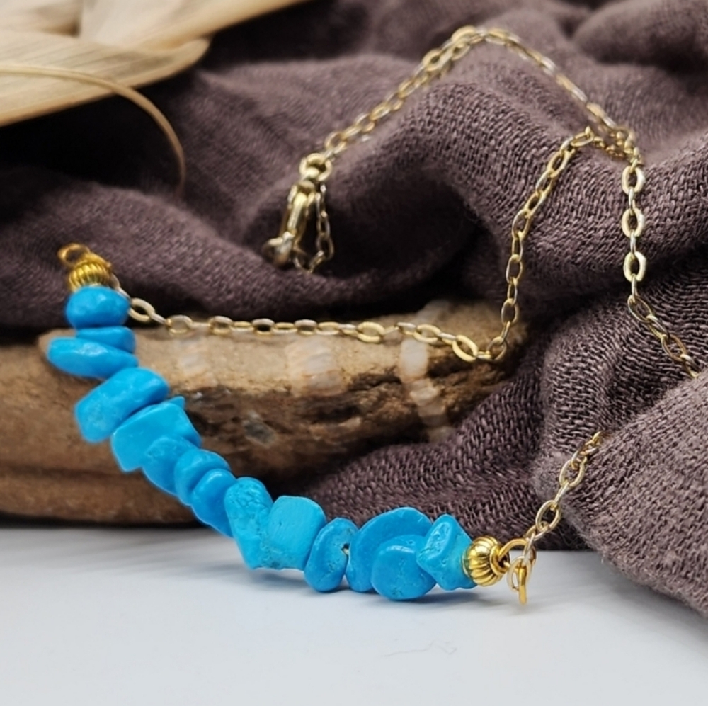 FP Designer Jewelry Ariana Ost Natural Stones Hypoallergenic Necklace